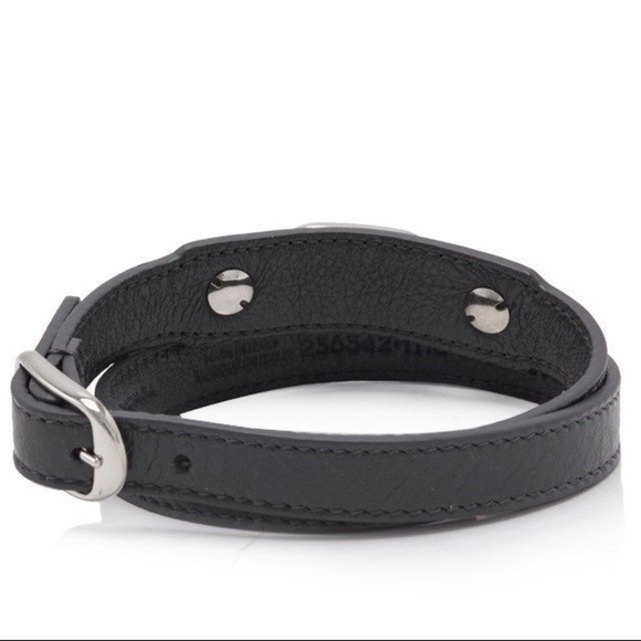 BALENCIAGA Arena Classic Triple Tour Bracelet NWT - Picture 2 of 3